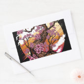 Wild Cherry Blossom Rechthoekige Sticker (Envelop)
