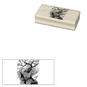 Wild Cherry Blossom Rubberstempel (Gestempeld)