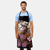 Wild Cherry Blossom Schort (Gedragen)