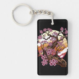 Wild Cherry Blossom Sleutelhanger