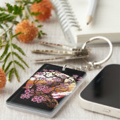 Wild Cherry Blossom Sleutelhanger (Voorkant Rechts)