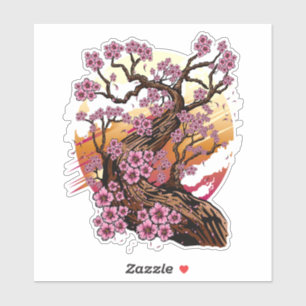 Wild Cherry Blossom Sticker