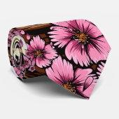 Wild Cherry Blossom Stropdas (Opgerold)