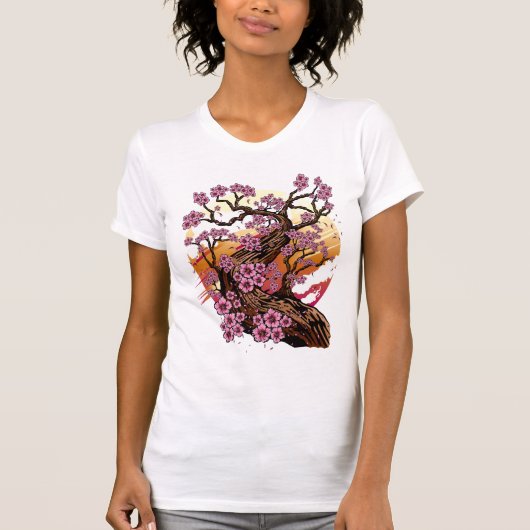 Wild Cherry Blossom T-shirt (Voorkant)
