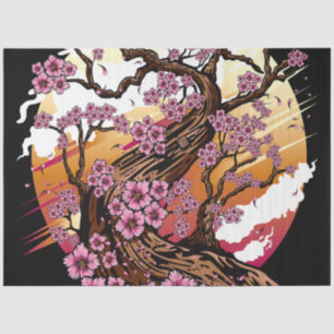 Wild Cherry Blossom Tissuepapier