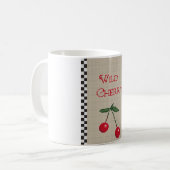 Wild Cherry Coffee Mok Tea Kitchen Decor (Voorkant links)