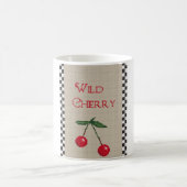 Wild Cherry Coffee Mok Tea Kitchen Decor (Center)