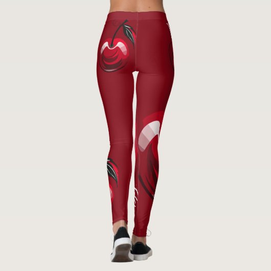 Wild Cherry Leggings (Achterkant)