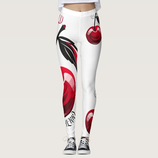 Wild Cherry Leggings (Voorkant)