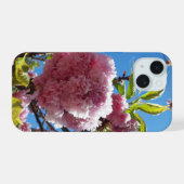 Wild Cherry roze Blossom Tree iPhone 15 Case (Achterkant horizontaal)