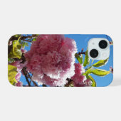 Wild Cherry roze Blossom Tree iPhone 15 Case (Achterkant horizontaal)