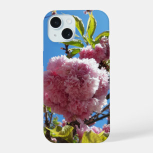 Wild Cherry roze Blossom Tree iPhone 15 Case