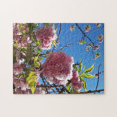 Wild Cherry roze Blossom Tree Legpuzzel (Horizontaal)