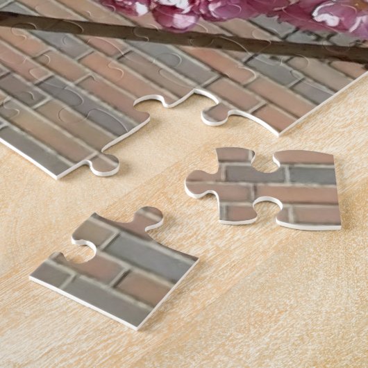 Wild Cherry roze Blossom Tree Legpuzzel (Zijkant)