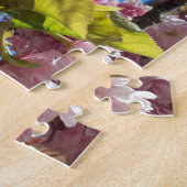 Wild Cherry roze Blossom Tree Legpuzzel (Zijkant)