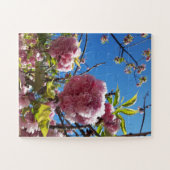 Wild Cherry roze Blossom Tree Legpuzzel (Horizontaal)