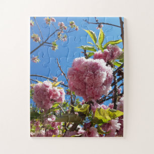 Wild Cherry roze Blossom Tree Legpuzzel