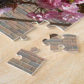 Wild Cherry roze Blossom Tree Legpuzzel (Zijkant)