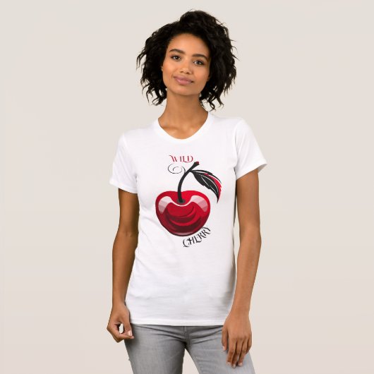 Wild Cherry T-shirt (Voorkant volledig)