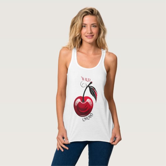 Wild Cherry Tanktop (Volledige Voorkant)
