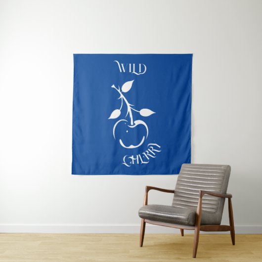 Wild Cherry Wandkleed (In situ)