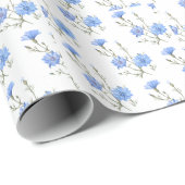 Wild Chicory Flower Botanical Waterverf Art Cadeaupapier (Rol Hoek)