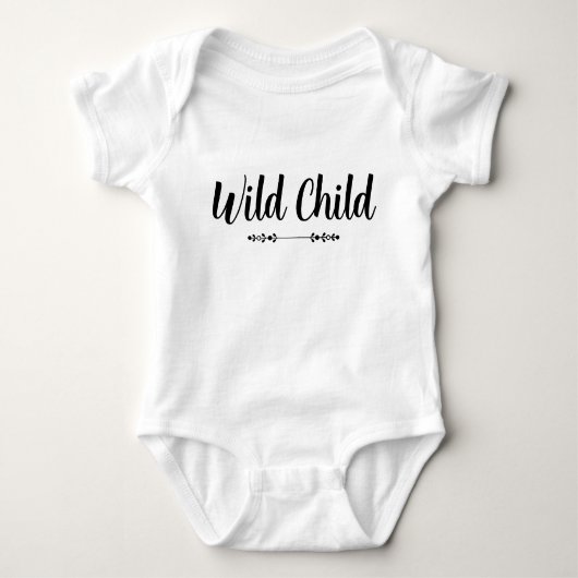 Wild Child Baby Bodysuit (Voorkant)