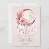 Wild Child Dreamcatcher kristallen Baby meisje dou Kaart (Voorkant)