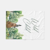 Wild Child Fleece Blanket Deken (Voorkant (Horizontaal))
