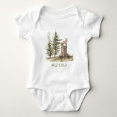 Wild Child Forest Woodland Fox Romper (Voorkant)
