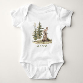 Wild Child Forest Woodland Fox Romper