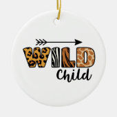 Wild Child Keramisch Ornament (Voorkant)