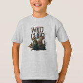 Wild Child Lion Cubs Kinder T-shirt (Voorkant)