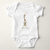 WiLD CHILD Oerwoud Safari Dieren Baby Bodysuit (Voorkant)