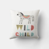 Wild Child Scandia Horse Baby Kussen (Achterkant)