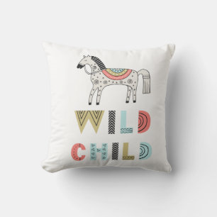 Wild Child Scandia Horse Baby Kussen