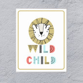 Wild Child Scandia Leeuw   Poster
