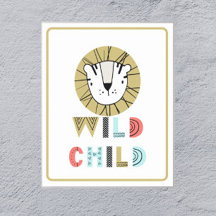 Wild Child Scandia Leeuw   Poster