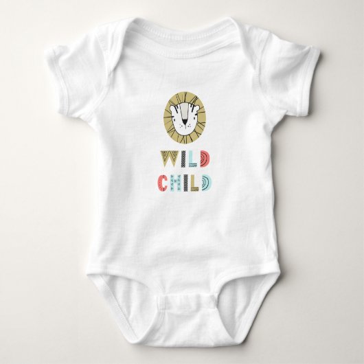 Wild Child Scandia Lion Romper (Voorkant)