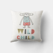 Wild Child Scandia Monkey Baby Kussen (Achterkant)