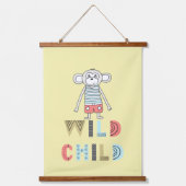 Wild Child Scandia Monkey Hangend Wandkleed (Voorkant)