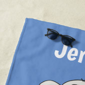 Wild Child Scandia Monkey Persoonlijke Strandtowel Strandlaken (In situ)