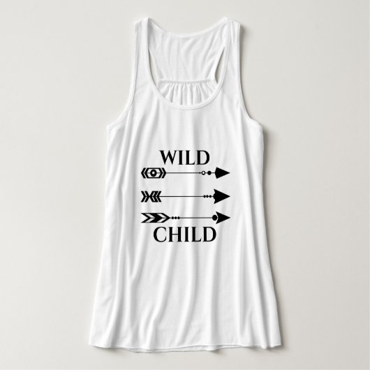 Wild Child Tanktop (Design voorkant)
