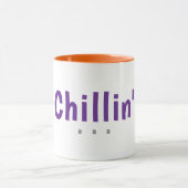 Wild Chillin' Sinaar Oranje Koffie Mok (Midden)