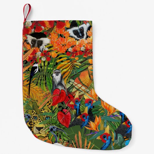 Wild Christmas Stocking Kleine Kerstsok (Voorkant)