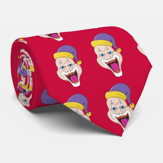 Wild Clown Stropdas (Opgerold)