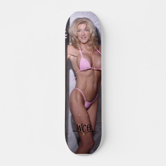 Wild Coast Bikini Board Persoonlijk Skateboard (Voorkant)
