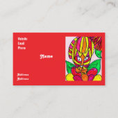 Wild Colorful Business Card Visitekaartje (Voorkant)