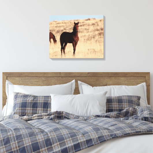 Wild Colt Canvas (Insitu (Slaapkamer))