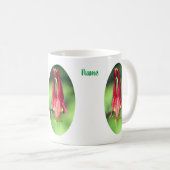 Wild Columbine Flower Personalized Koffiemok (Voorkant rechts)